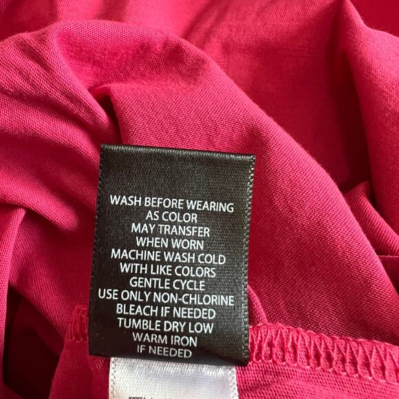 Torrid Women's Deep Pink Vintage Cotton Jersey High Neck Tank - Size 0 - NWT - Picture 8 of 8